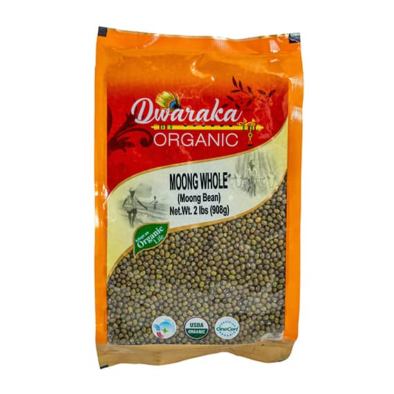 Dwarka Organic Moong Whole 907 gm