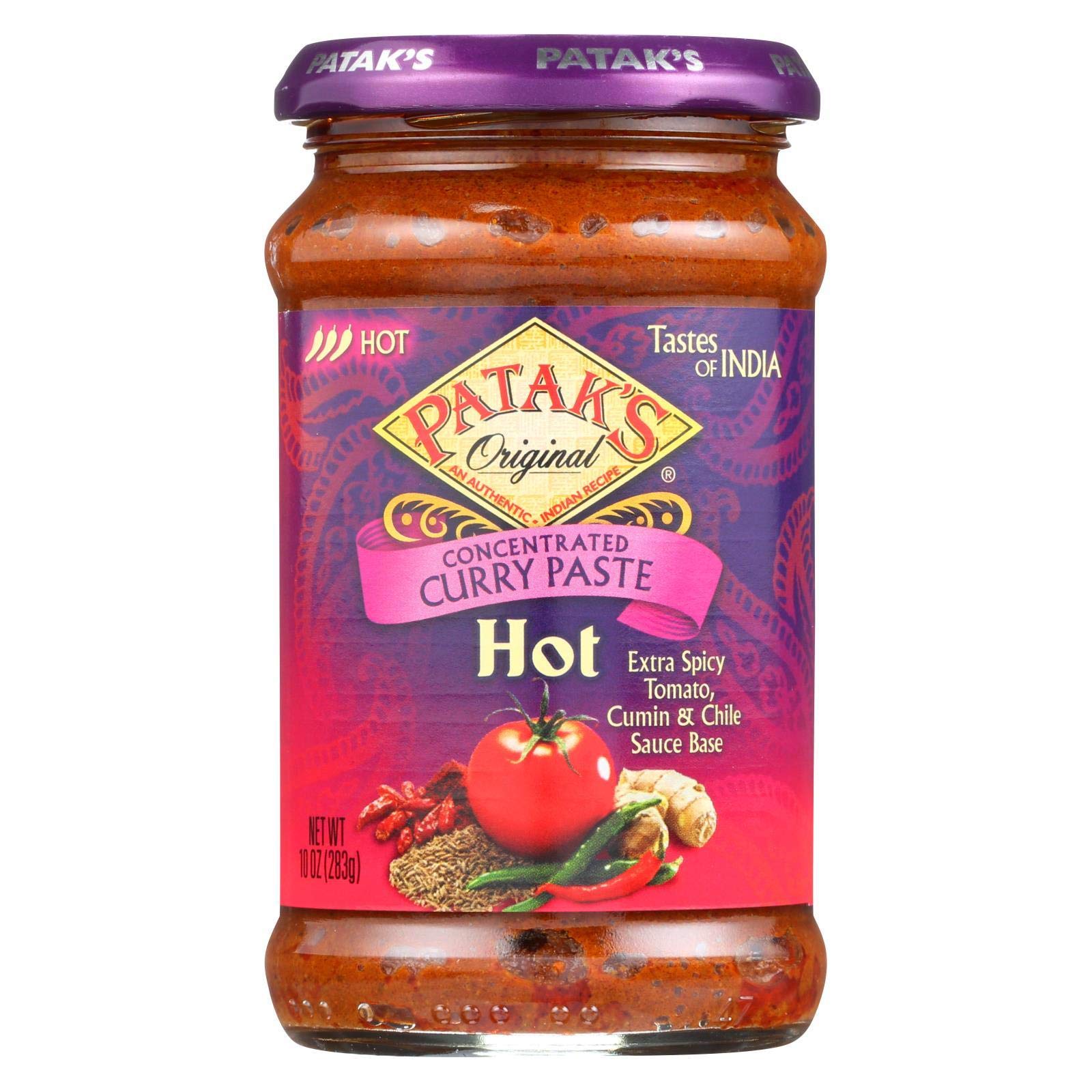 Patak's Hot Curry Paste, Tomato & Cumin