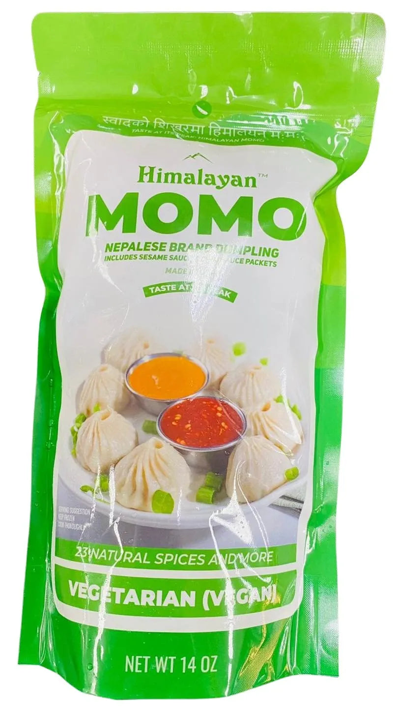 Himalayan Veg Momo – Frozen Vegetarian Dumplings (400g Pack)