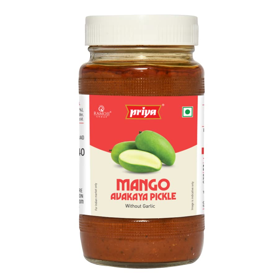Priya  Mango Pickle (No Garlic)
