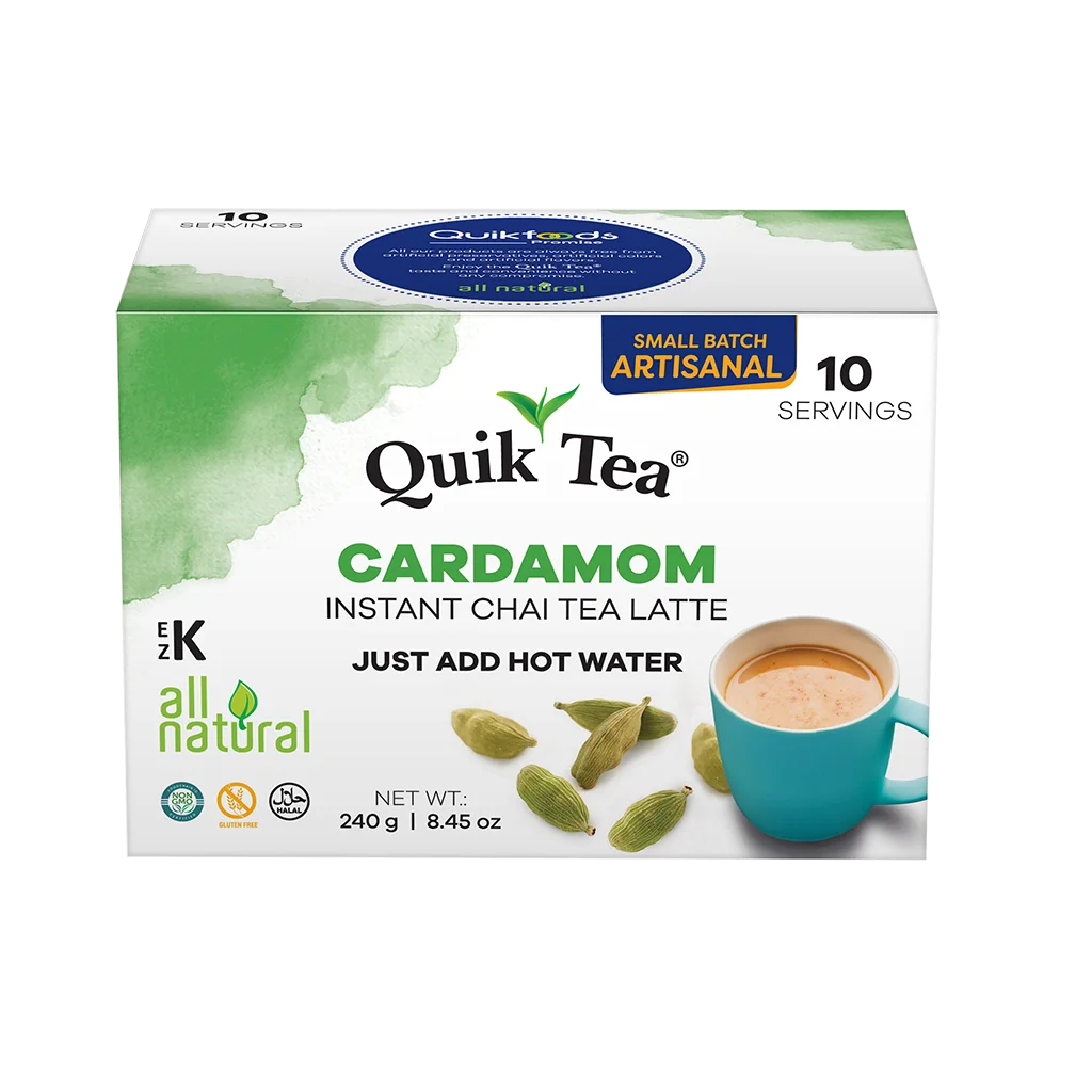 Quik Tea Cardamom Chai 8.5 Oz