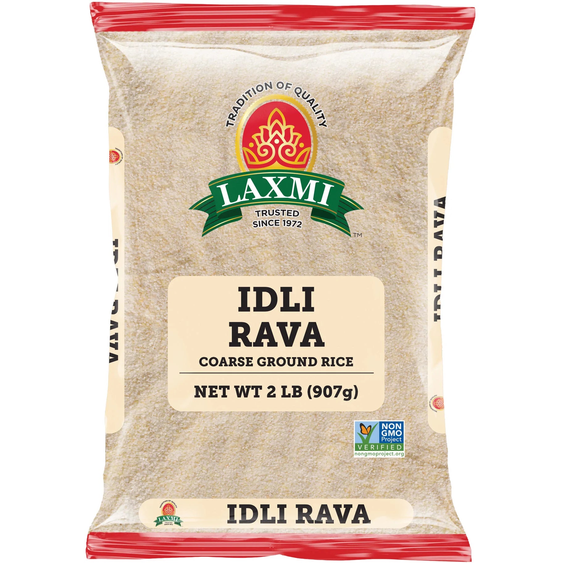 Laxmi Idli Rava package on a white background