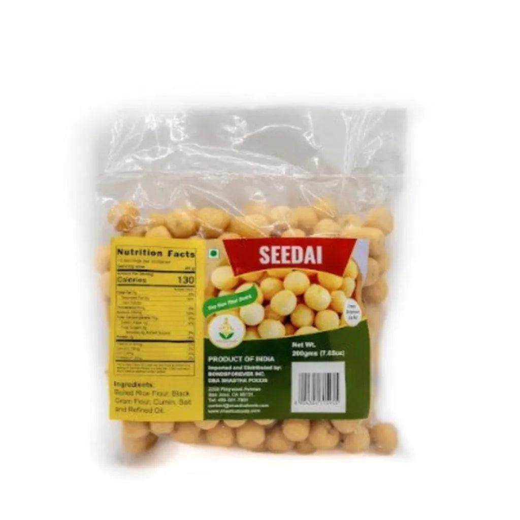 Bag of chickpeas with Seedai branding on a white background