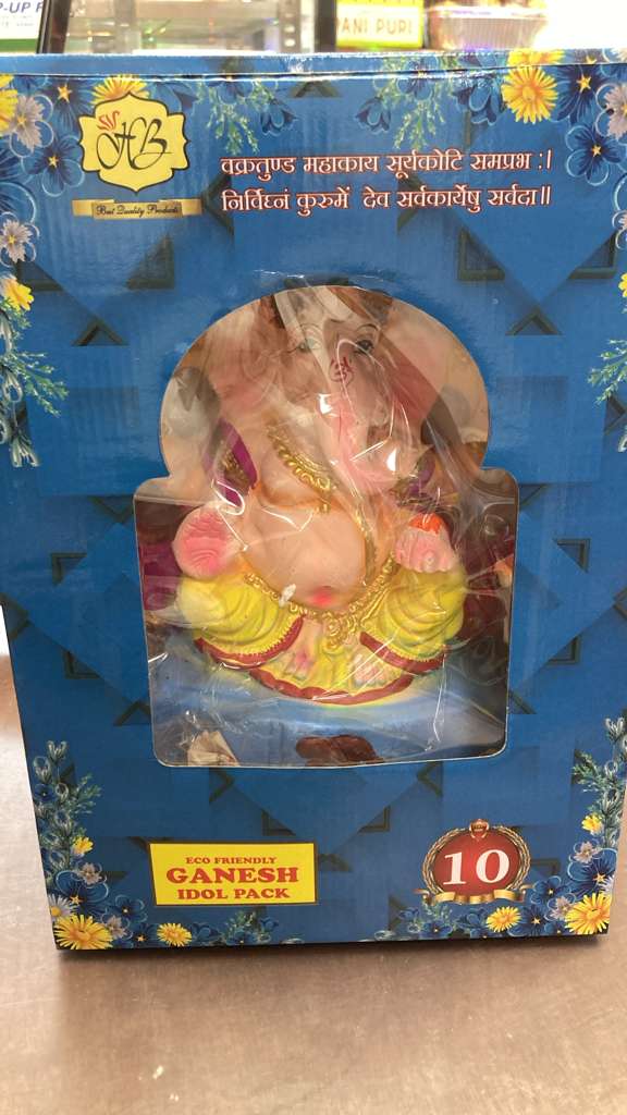 Ganesh Idol pack size 10