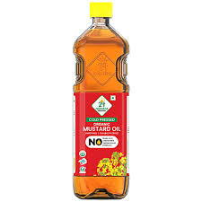 24 Mantra Organic Mustard Oil 1 L