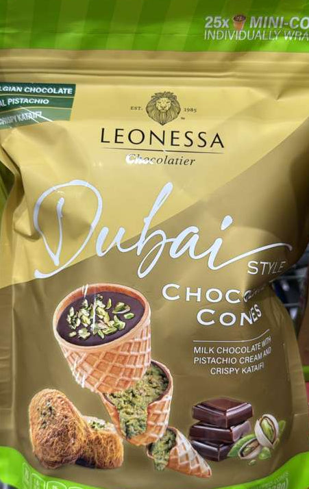 Packaged snack with branding on a shelf