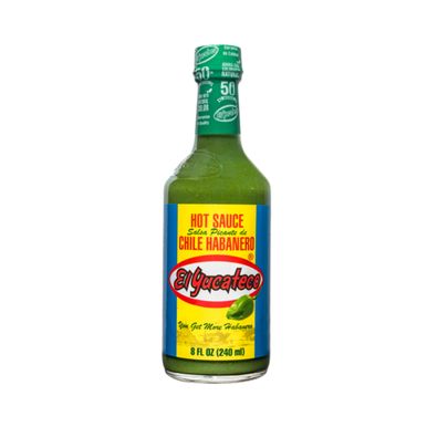 El Yucateco Green Habanero Hot Sauce 8 oz