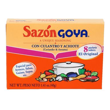 Goya Sazon Con Culantro Y Achiote 1.41 oz