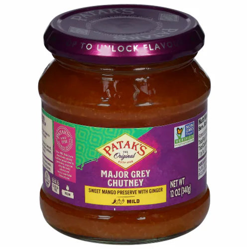 Patak's Original : Major Grey Mango Preserve Mild 12.00 Oz