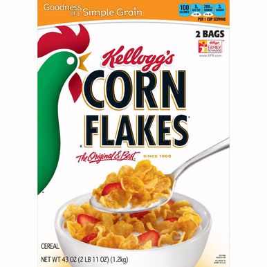 Kellogg's Corn Flakes Cereal 43 oz