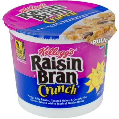 Kelloggs Raisin Bran Cereal Cup 2.1 oz