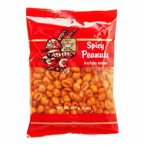 Deep Spicy Peanuts 8 Oz